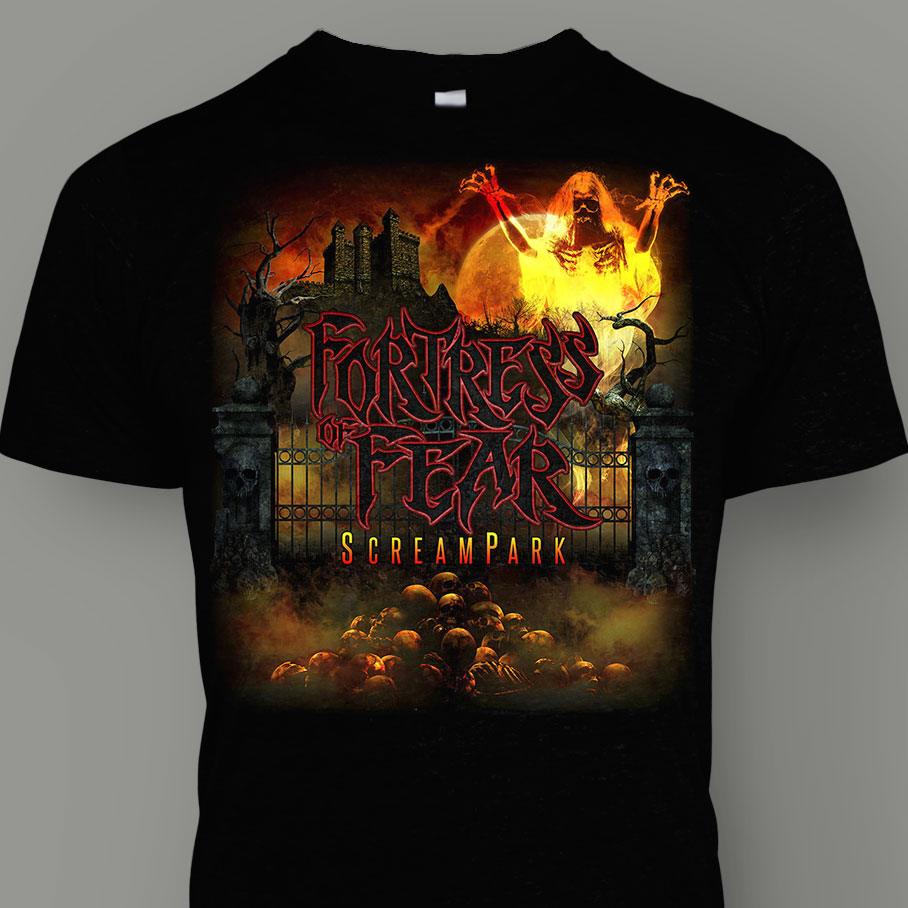 Fortress of Fear Retro T-Shirt